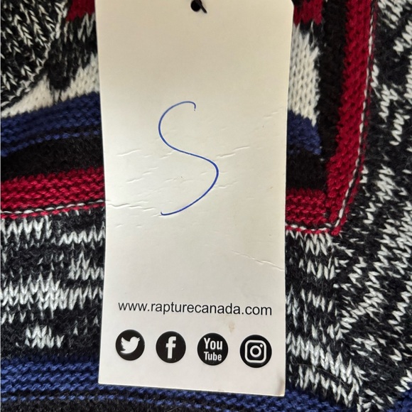 NWT Rapture Multicolor Patterned Turtleneck Dress - Picture 2 of 7